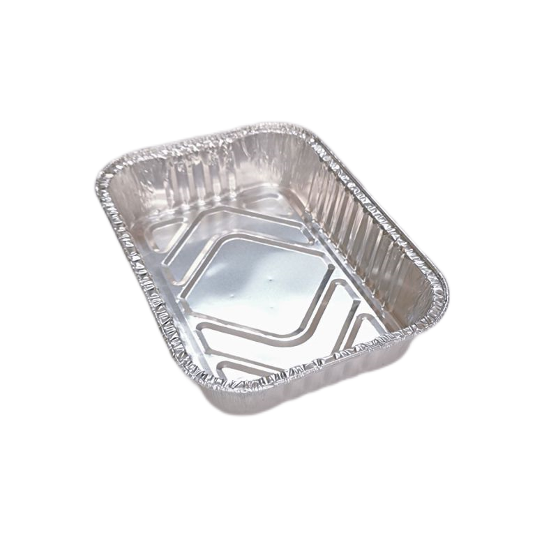 600 ml rechteckiges Catering-Backblech aus Aluminiumfolie