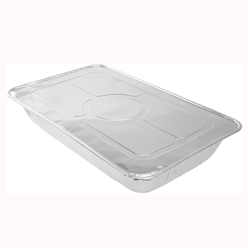 Gro&szlig;e Aluminiumpfannen in Originalgr&ouml;&szlig;e