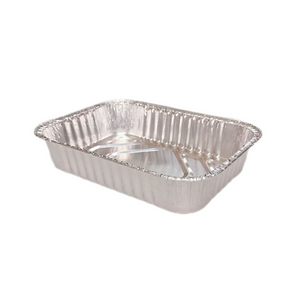 600 ml rechteckiges Catering-Backblech aus Aluminiumfolie