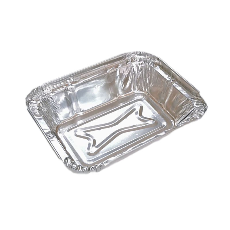 180 ml kleines Catering-Tablett aus Aluminiumfolie für Einweggeschirr