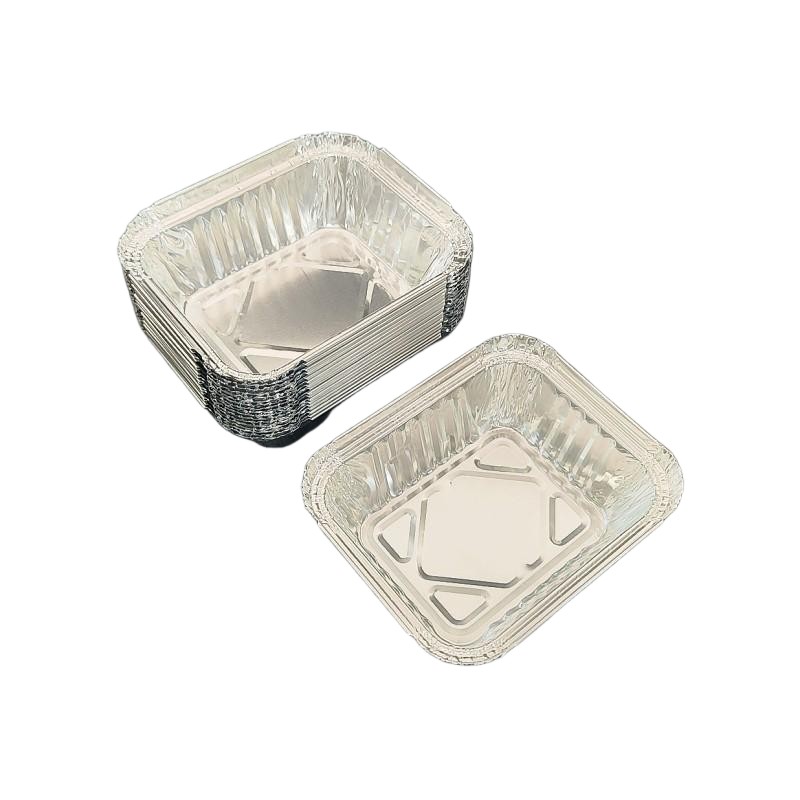 Wiederverwendbares Mini -Aluminiumfolie -Kuchenschale
