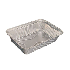 1000 ml rechteckige Aluminiumfolie -Einweghalsschiffe