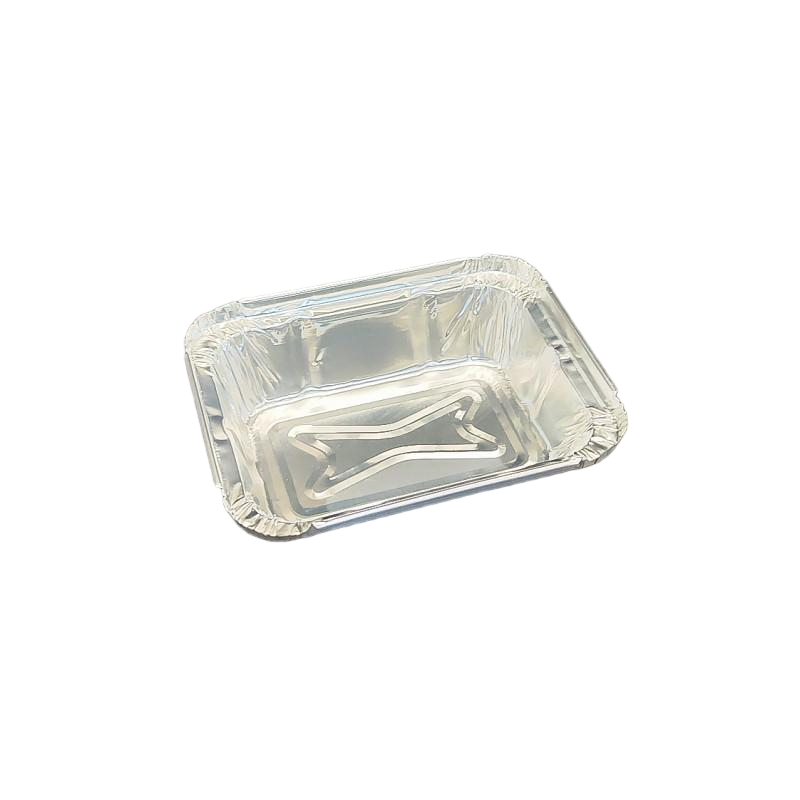 180 ml Mini -Aluminiumfolienschale zum Backen und zum Mitnehmen 