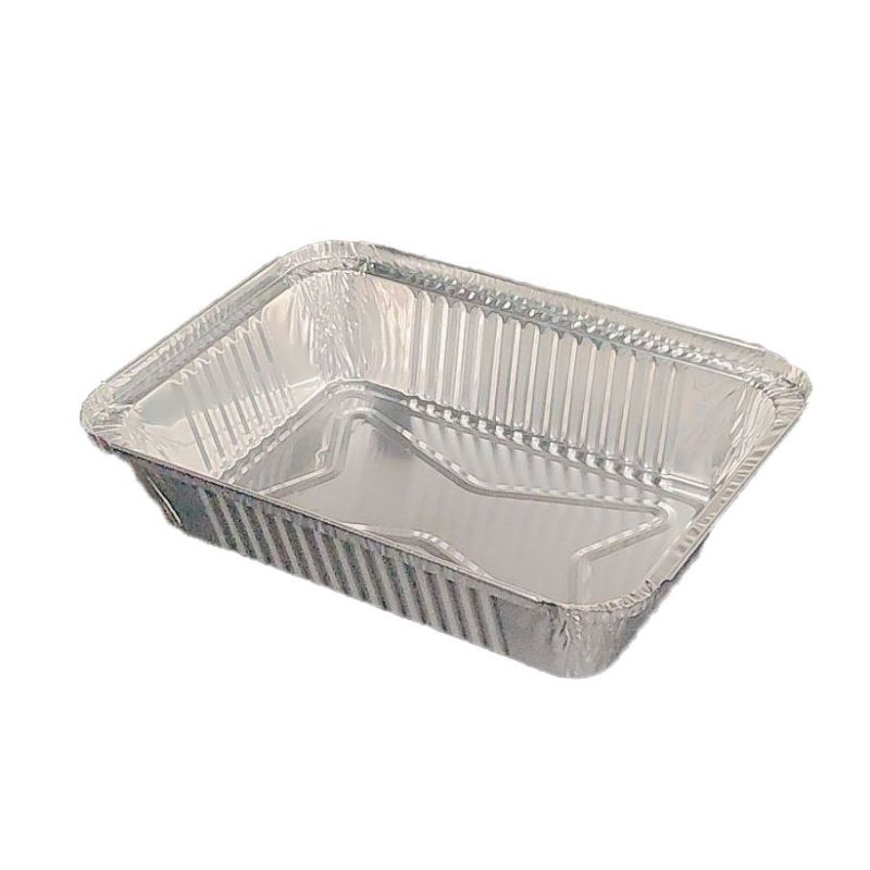 1000 ml rechteckige Aluminiumfolie -Einweghalsschiffe