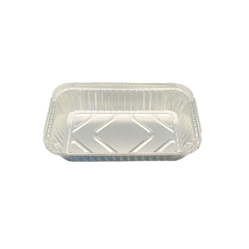 Aluminium -Takeout -Behälter mit sicheren Deckeln