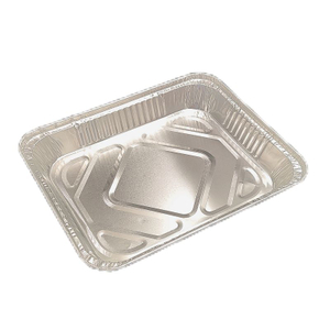 Einweg -Aluminiumfolien -Lebensmittelbehälter zum Backen von Rösten