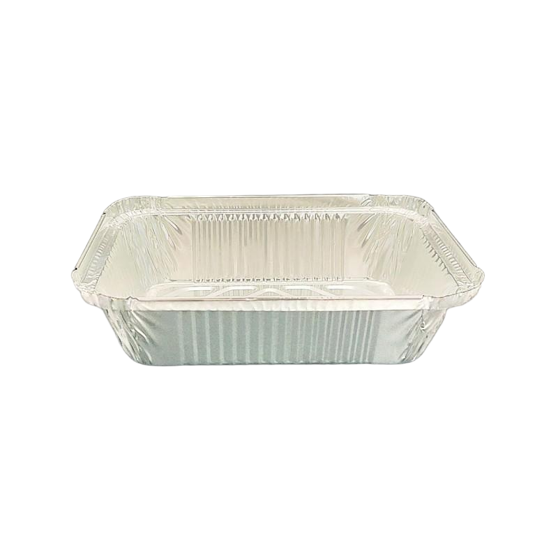 650 ml Aluminiumfolie Backwannen mit Pappdeckel