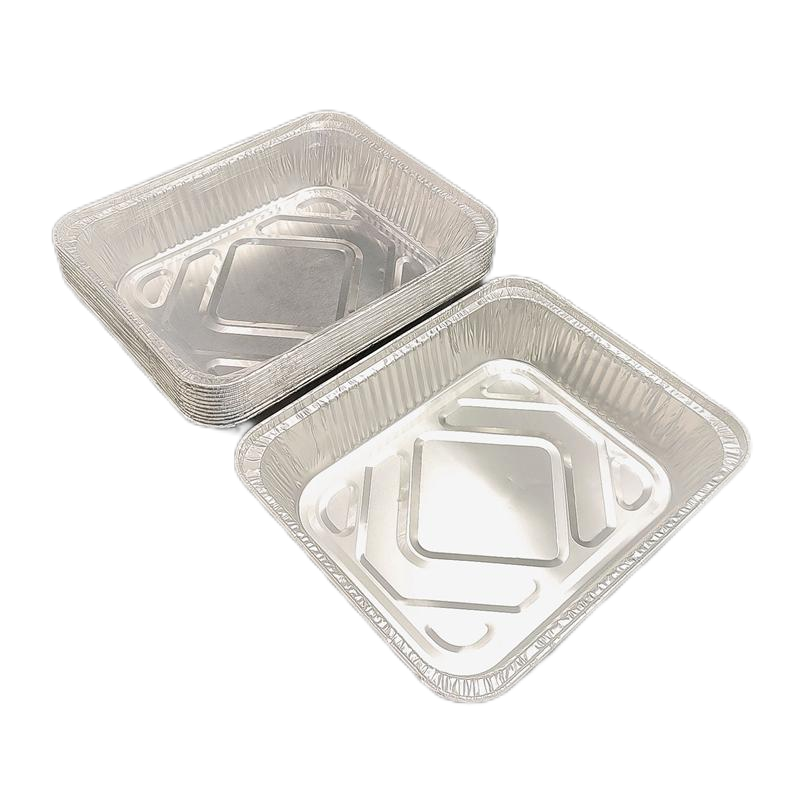 3200 ml rechteckiges Backblech aus Aluminiumfolie, Catering-Service-Tablett