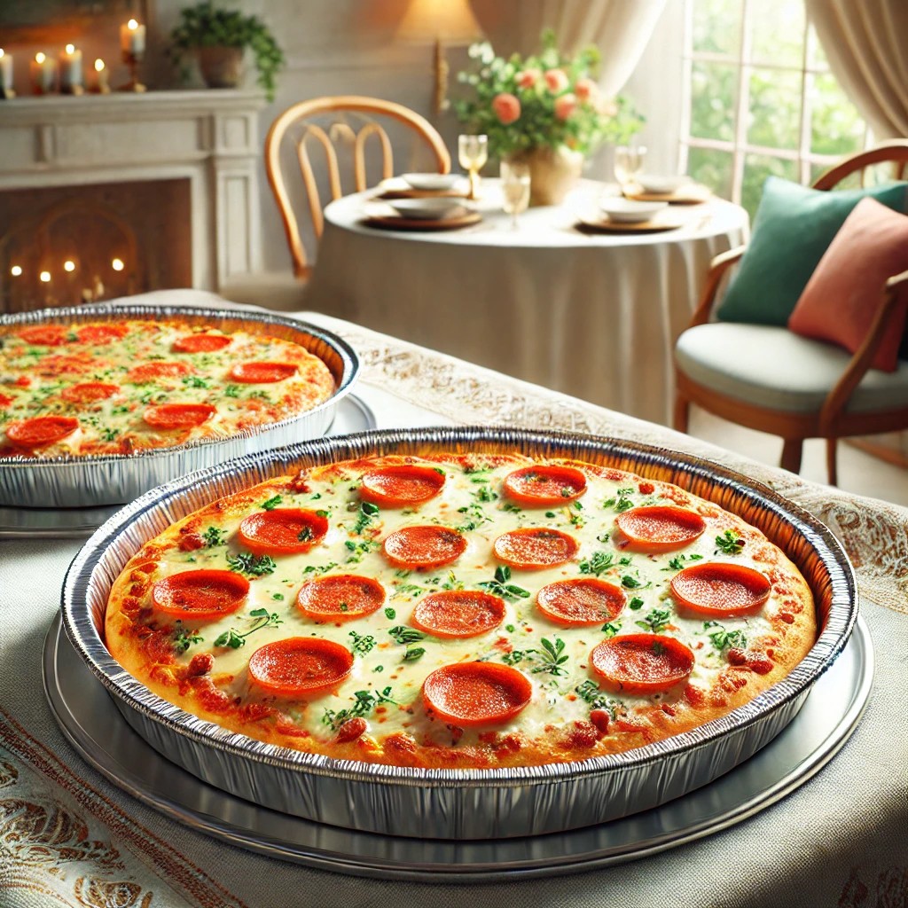 Pizzasfolienpfannen