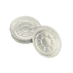 6 Zoll runde Einweg -Folienkuchenplatten Pizza Backwannen