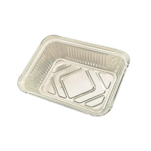 650 ml Aluminiumfolie Backwannen mit Pappdeckel