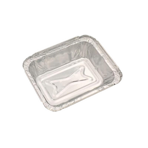 180 ml Mini -Aluminiumfolienschale zum Backen und zum Mitnehmen 
