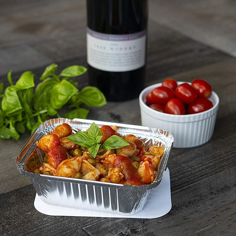 Aluminiumfolienbeh&auml;lter