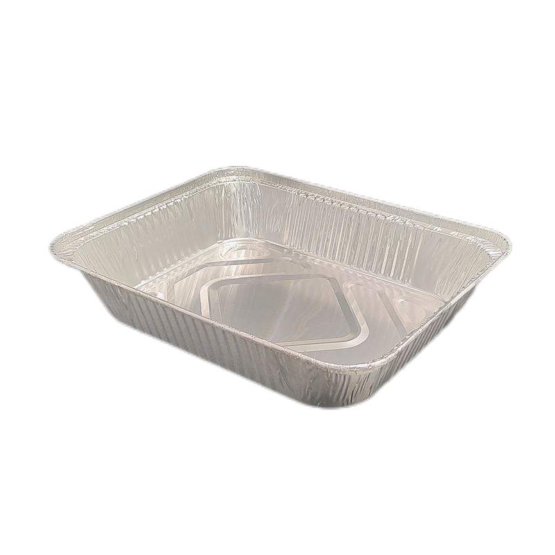 3200 ml rechteckiges Backblech aus Aluminiumfolie, Catering-Service-Tablett