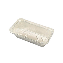 850 ml rechteckige Aluminiumfoliengeschirr mit Papierdeckel
