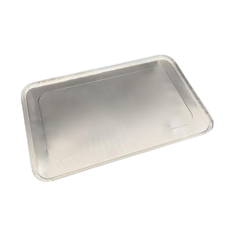 Extra großer 6500 ml Aluminiumfolienofenblech mit Deckel, langlebig