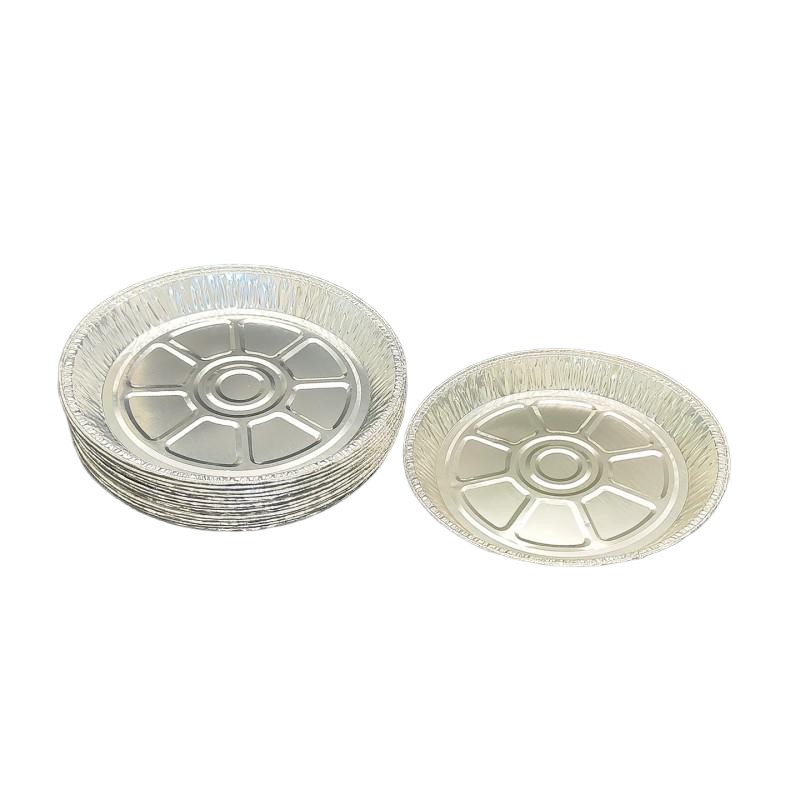Einweg 7 'Aluminiumfolienkuchen Tortenpfanne