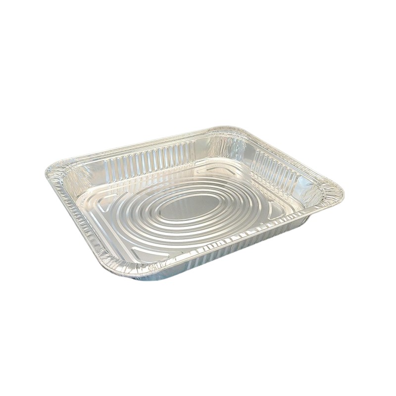 2450 ml große Aluminiumfolie Truthahngrillplatte