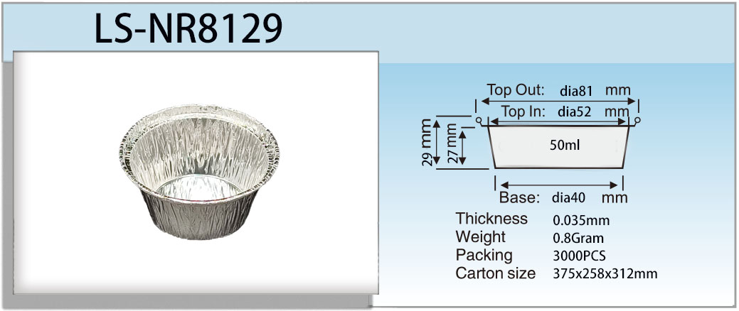 Spezifikation der Folienpfanne