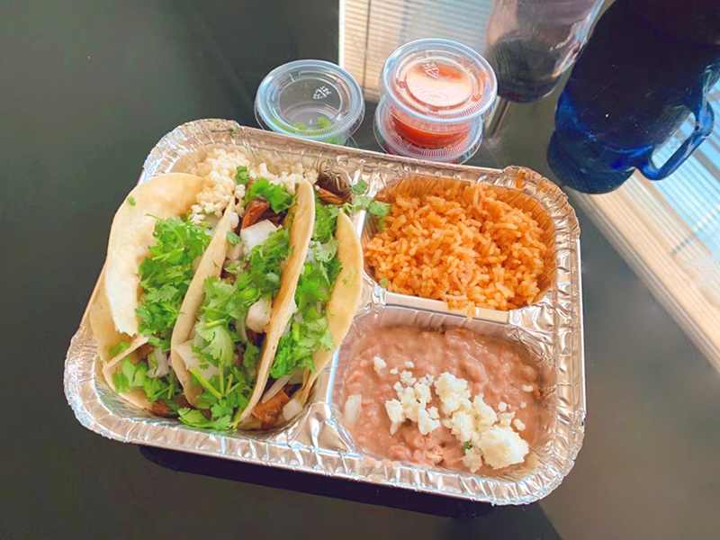 Aluminiumfolienbeh&auml;lter mit 3 F&auml;chern