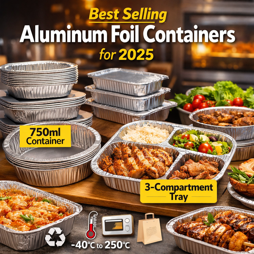 Die meistverkauften Aluminiumfolienbehälter für 2025