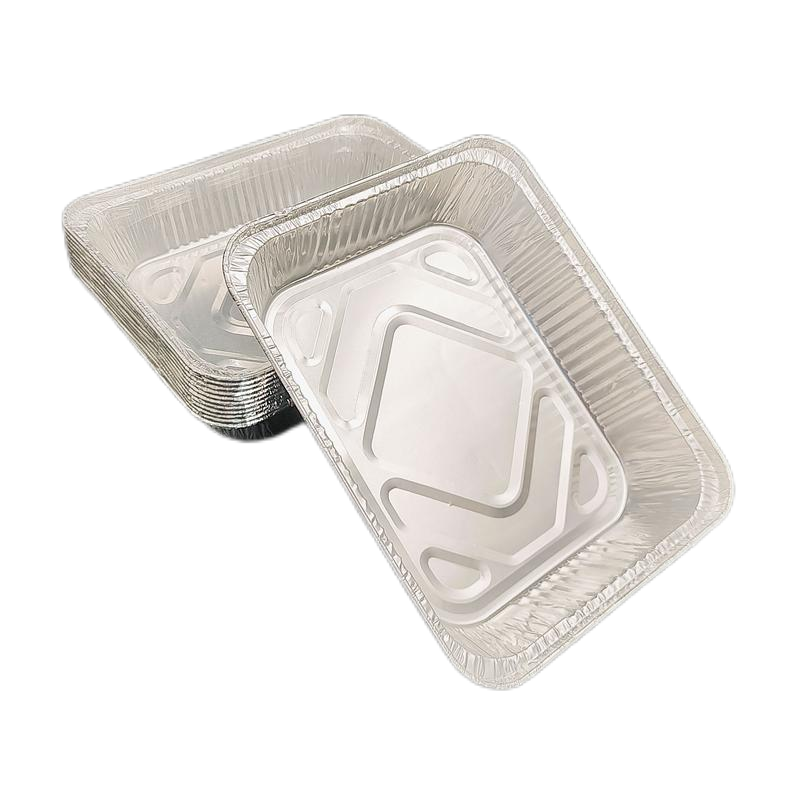 3200 ml rechteckiges Backblech aus Aluminiumfolie, Catering-Service-Tablett