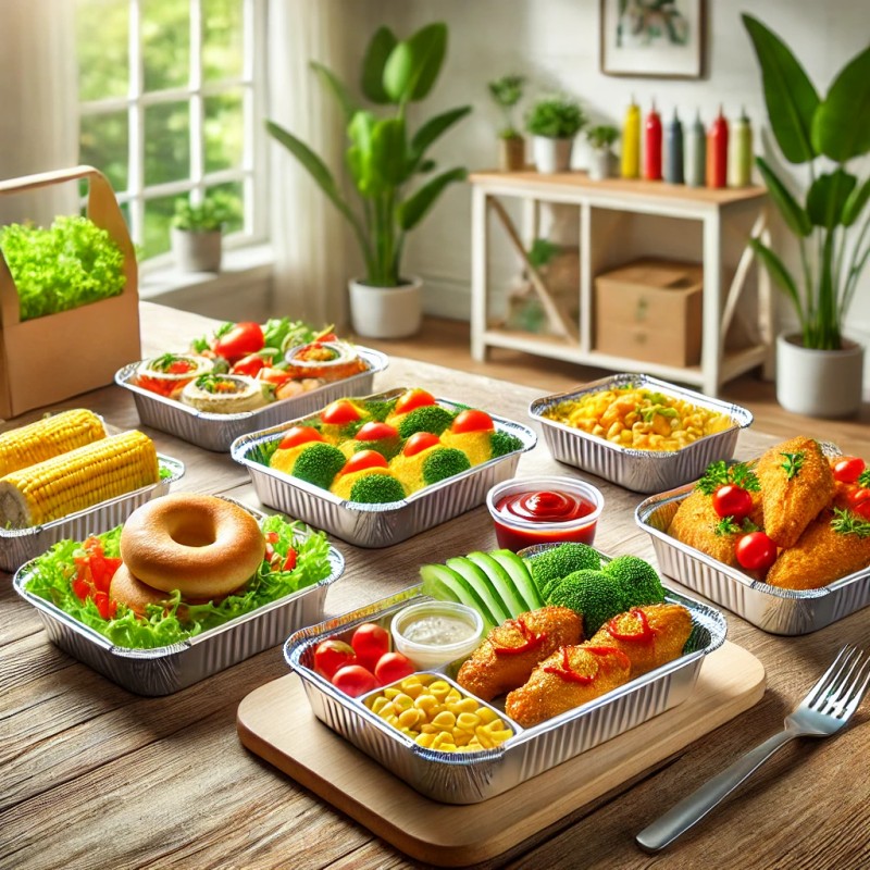 Lebensmittelbeh&auml;lter aus Folie