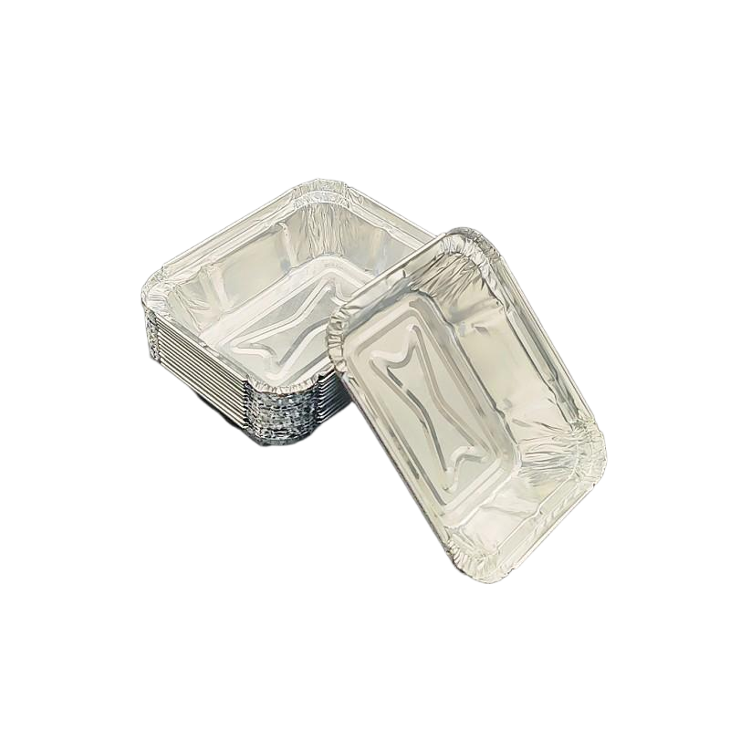 180 ml Mini -Aluminiumfolienschale zum Backen und zum Mitnehmen 