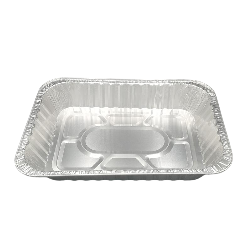 6800 ml extra großer rechteckiger Folienbratenblätter