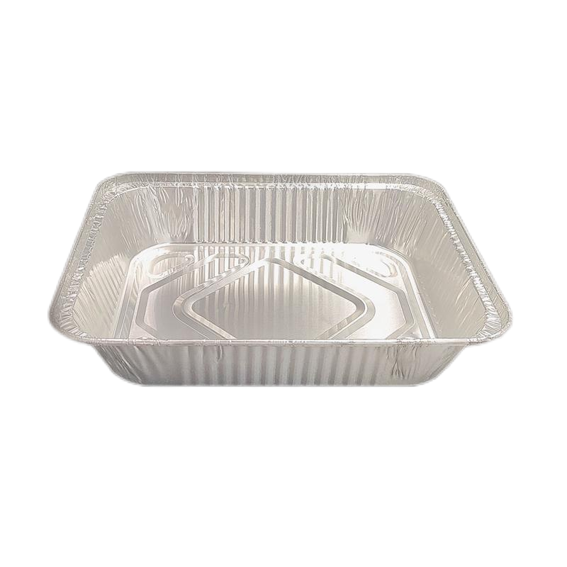 3200 ml rechteckiges Backblech aus Aluminiumfolie, Catering-Service-Tablett