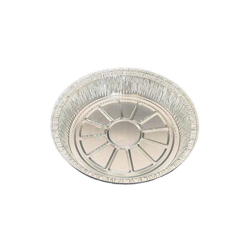 8-Zoll-Premium-Aluminiumfolienpfannen, Einweg und recycelbar