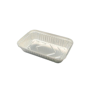 Aluminium -Takeout -Behälter mit sicheren Deckeln