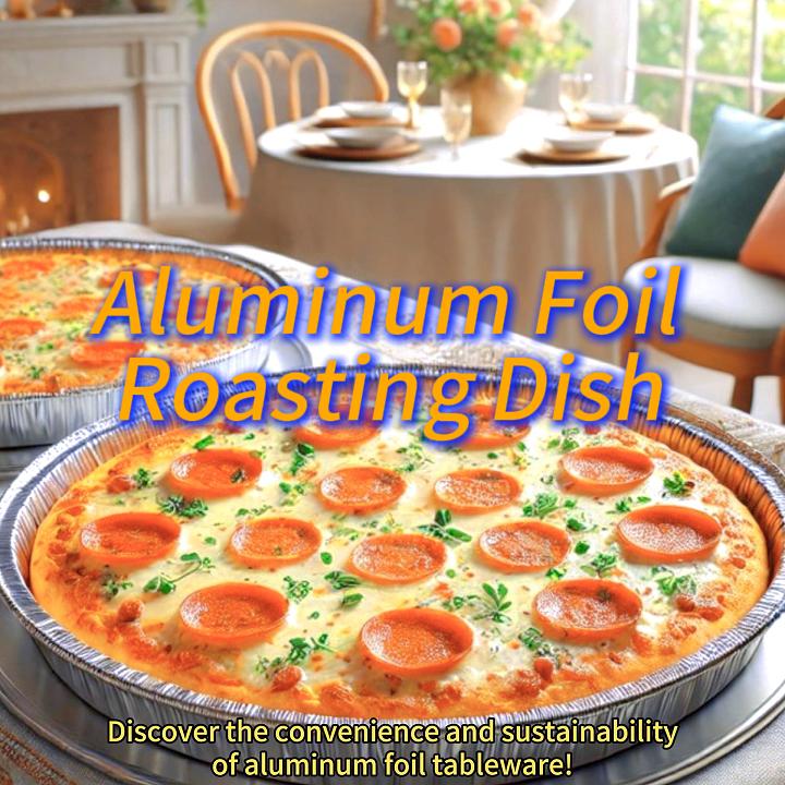 6 Zoll runde Einweg-Pizzaform aus Aluminiumfolie